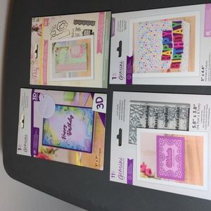 Crafter's Companion Card Making Lot of Four